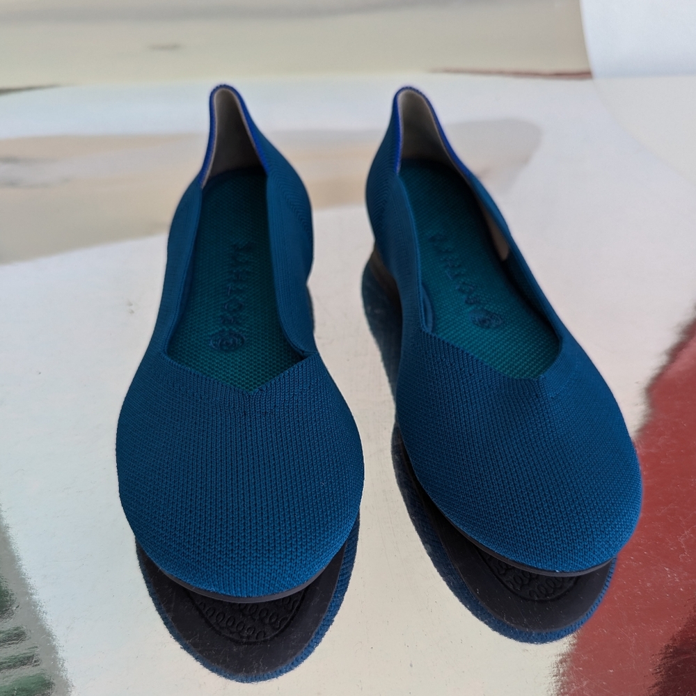Rothy's Blue Flats